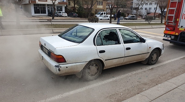 Nallıhan'da tüp patladı: 4 yaralı