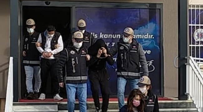 Nazilli'de gaspçılar yakayı ele verdi