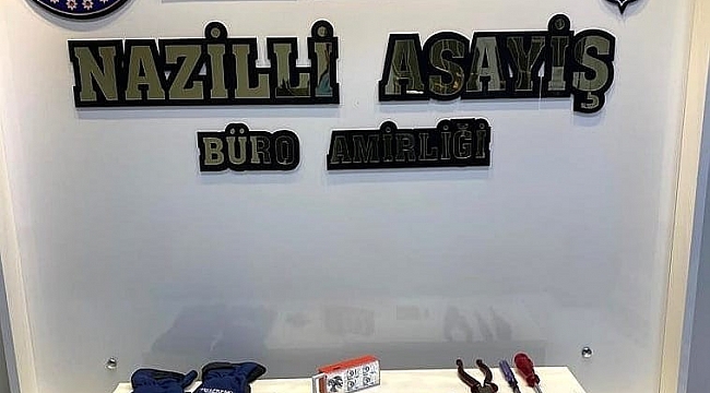 Nazilli'de gece kartalları suçlulara göz açtırmıyor