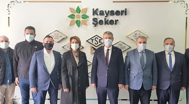 NETAFİM'den Başkan Akay'a ziyaret