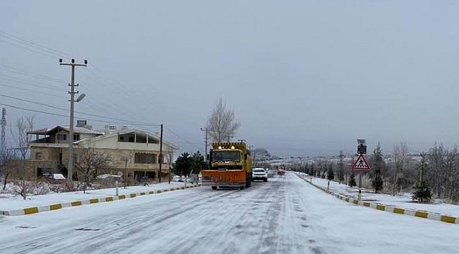 Nevşehir'de 4 köy yolu ulaşıma kapandı