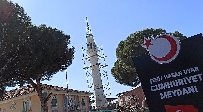 Ödemiş'in minarelerine bakım