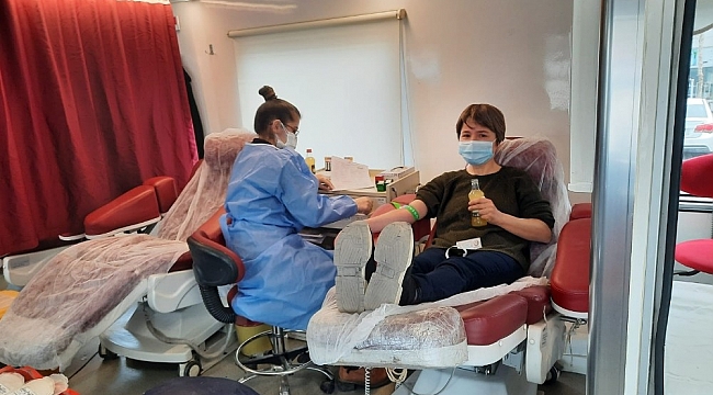 Osmancık'ta 130 ünite kan bağışı yapıldı