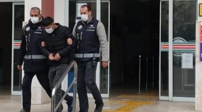 Pencereden kaçtı, polis yakaladı