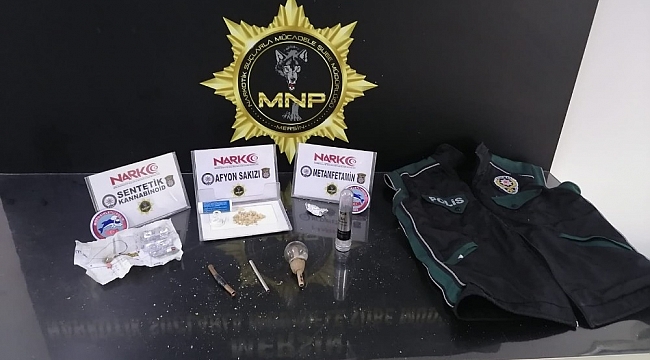 Polis yeleğiyle çevirmeye girdi, sahte polis olduğu ortaya çıktı
