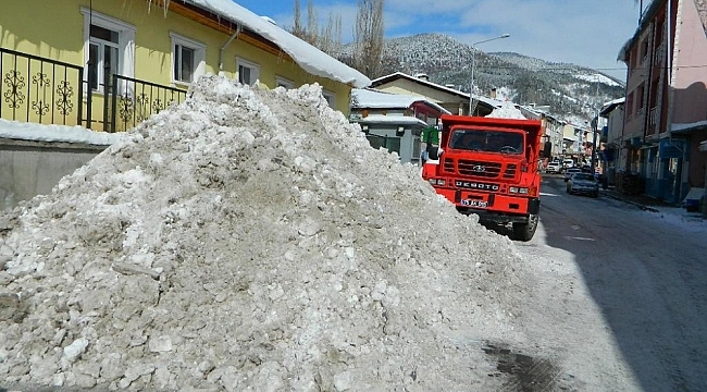 Posof'ta kar hayatı olumsuz etkiliyor