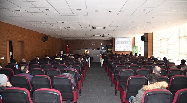 Pursaklar'da belediye personeline madde bağımlılığı semineri