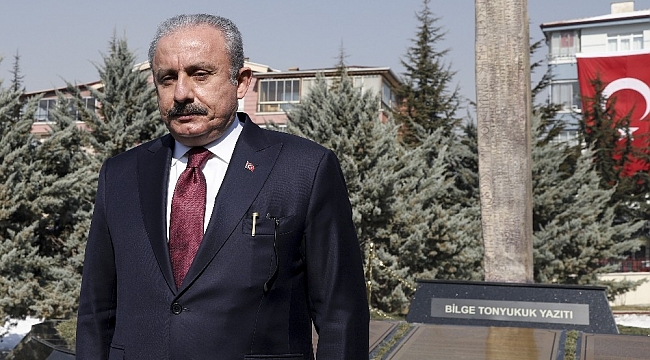 "Türk Dünyası Tonyukuk Parkı" ve Bilge Tonyukuk Yazıtı'nın açılışı TBMM Başkanı Şentop tarafından yapıldı