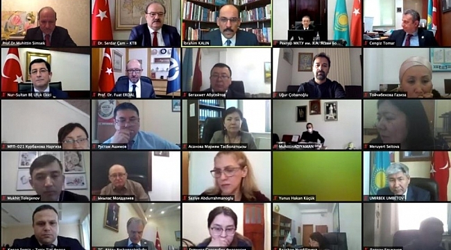 "Yunus Emre ve Türkçe Yılı" açılış etkinliği çevrimiçi ortamda düzenlendi