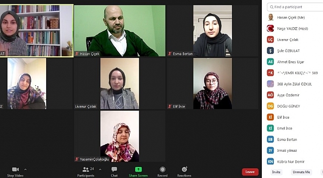 Rol model gençler, kış okulunda gençlerle buluştu