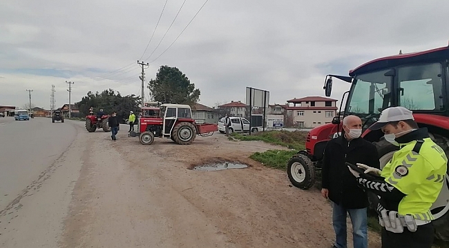 Sakarya'da 1 günde 117 araç ve 27 kişiye 184 bin TL ceza