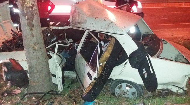 Sakarya'da facia gibi kaza: anne ve baba öldü 4 çocuk yaralı