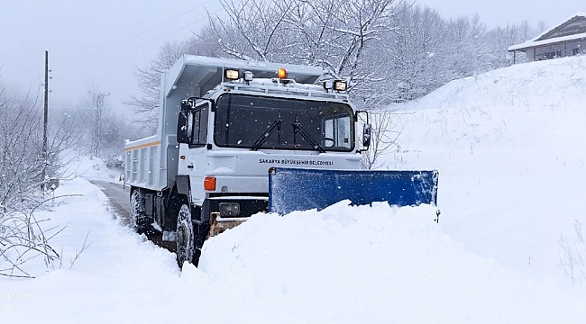Sakarya'da kapanan 70 yol ulaşıma açıldı