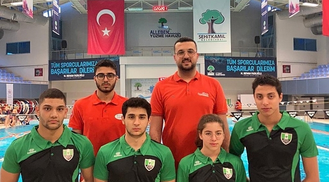 Şampiyon kulaçlar milli takım hazırlığında