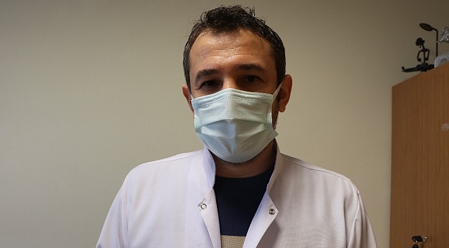 Samsun'da görevli doktor korona virüsü 2. kez yendi