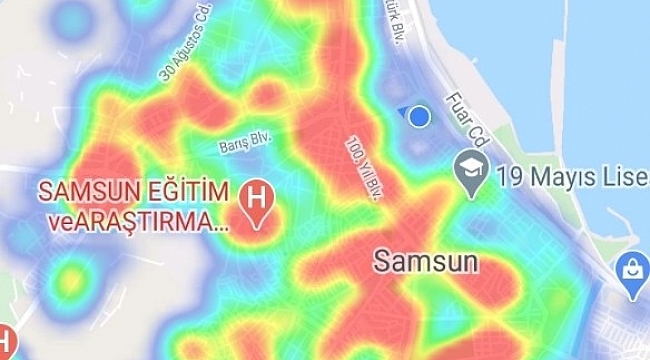 Samsun'da risk artıyor