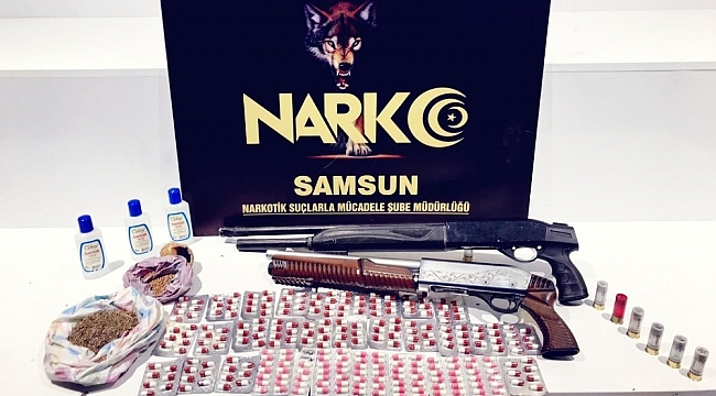 Samsun'da uyuşturucu operasyonu: 7 gözaltı