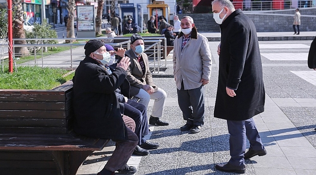 Sandıkçı: "Tüm imkanlarımızla salgınla mücadeleye devam"
