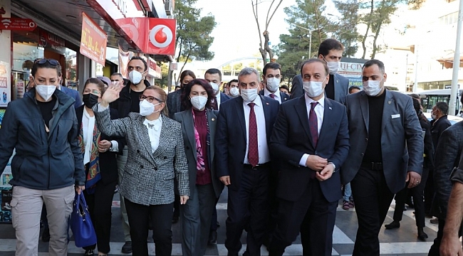 Şanlıurfa esnafı sorunlarını Bakan Pekcan'a anlattı