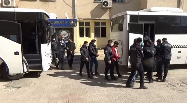 Şanlıurfa merkezli terör operasyonunda 13 tutuklama