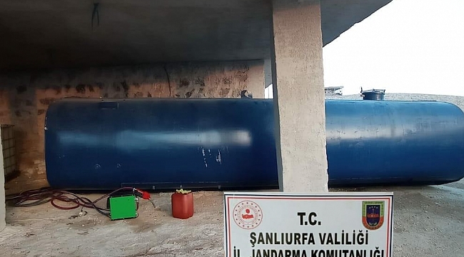 Şanlıurfa'da 12 bin 800 litre kaçak akaryakıt ele geçirildi