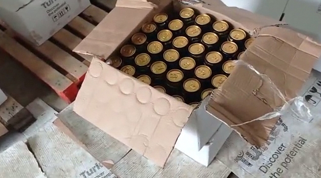 Şanlıurfa'da 6 bin litre sahte alkol ele geçirildi