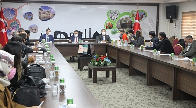 Şanlıurfalı özel sektör işletme sahipleriyle bir araya geldi