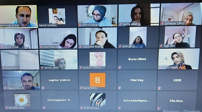 SCÜ erken okuryazarlık ve gelişimi için online söyleşi düzenledi