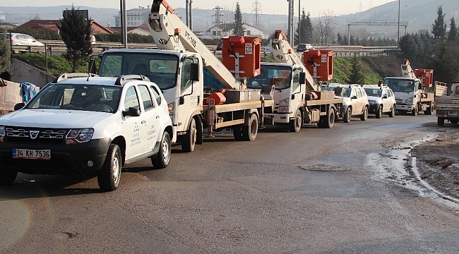 SEDAŞ, kar yağışı öncesi tedbirlerini devreye aldı