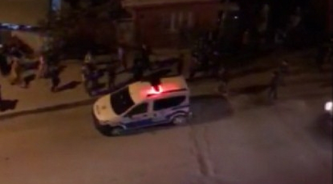 Şehrin göbeğinde düğün yapanlara polis baskını