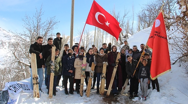 Şemdinli usulü kayağa büyük ilgi