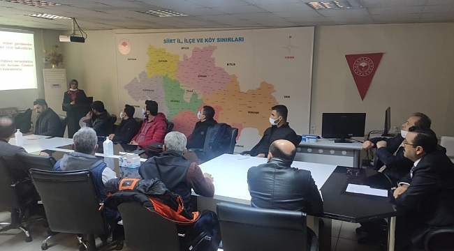 Siirt'te tarımda bitki koruma ürünleri bayi toplantısı yapıldı