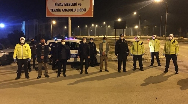 Simav Emniyet Müdürlüğü'nden özel denetim