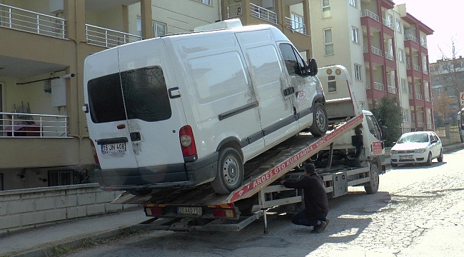 Sır ölümdeki kazaya karışan araç park halinde bulundu
