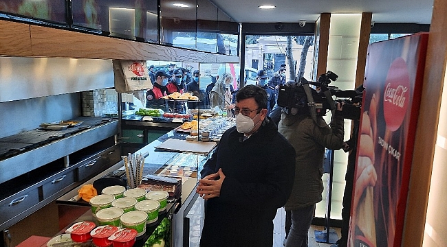 Şişli'de korona virüs denetimi