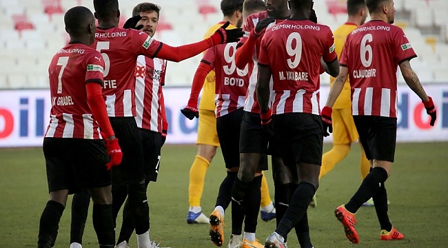 Sivasspor, ligde 7. galibiyetini aldı