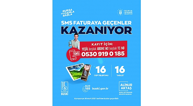 SMS fatura hem size hem doğaya kazandırıyor