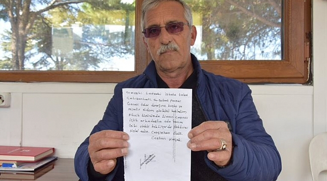 Soğuktan korunmak için çay içtiler, helallik için not bıraktılar