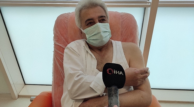 Sokağa çıkma kısıtlamasında da aşılama devam ediyor