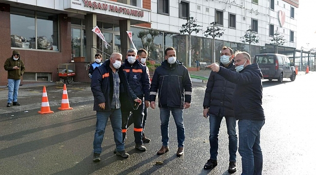 Süleymanpaşa'da yol yapım çalışmaları