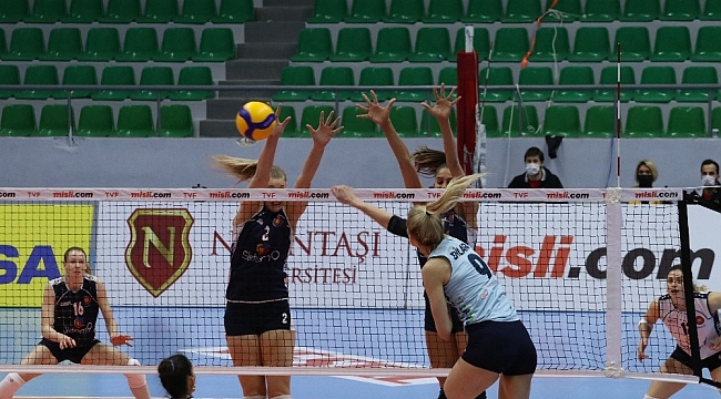 Sultanlar Ligi: Sarıyer Bld.: 0 - Sistem9 Yeşilyurt: 3