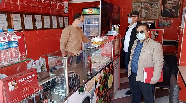 Sungurlu'da korona virüs denetimi