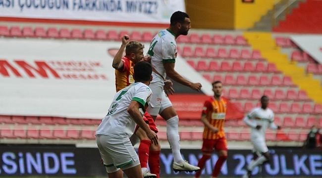 Süper Lig: Hes Kablo Kayserispor: 0 - Aytemiz Alanyaspor: 0