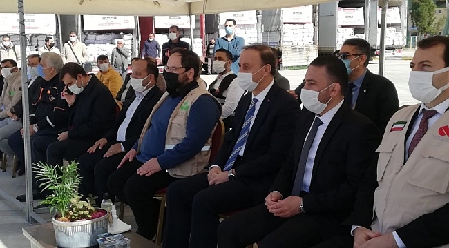 Suriye'ye 28 tır insani yardım gönderildi