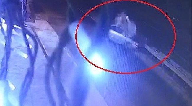 Sürücünün öldüğü kaza güvenlik kamerasına saniye saniye yansıdı