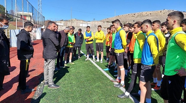 Taraftardan altyapıya ziyaret