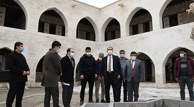 Tarihi Tuz Hanı turizme kazandırılıyor