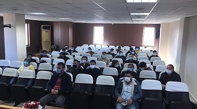 Tarsus'ta çiftçilere drone ile eğitim
