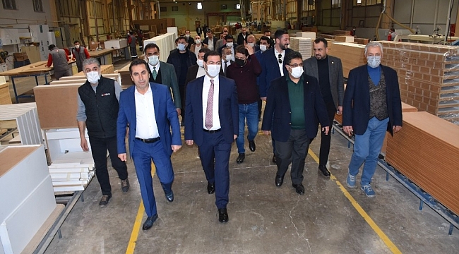 Tatvan heyetinden Diyarbakır OSB'ye inceleme ziyareti