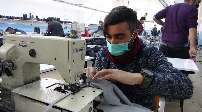 Tekstil atölyeleri gelir kapısı oldu